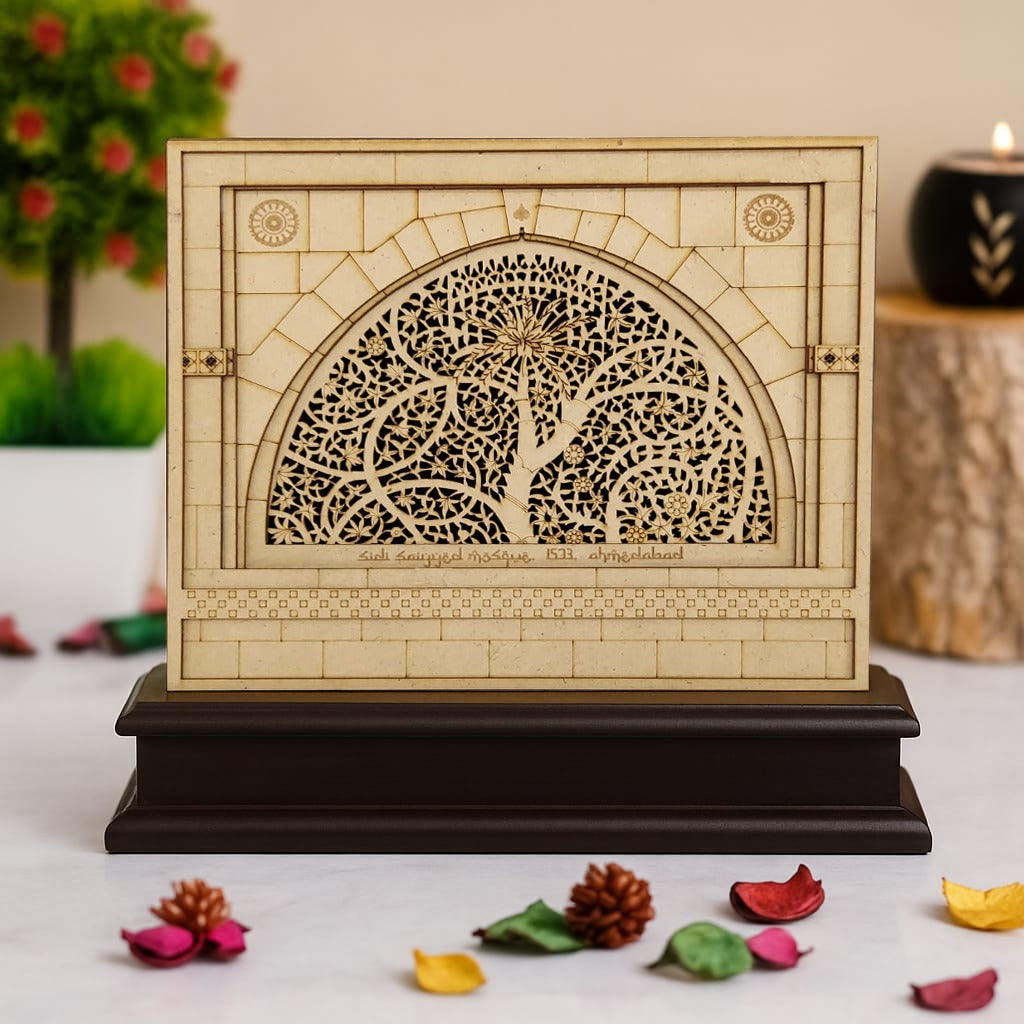 Sidi Saiyyed Jali MDF 3D Frame