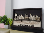 Ahmedabad Pride Wooden  Frame