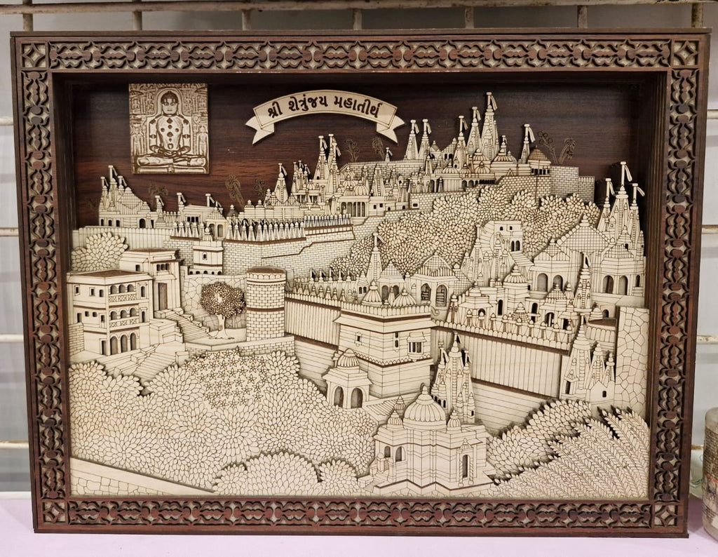 Palitana Shatrunjay Tirth (Half View)